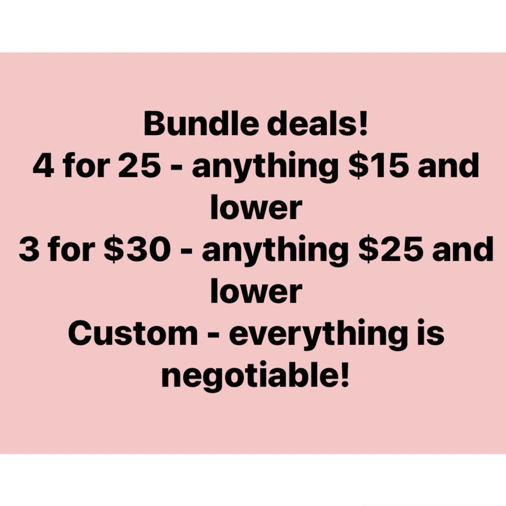 Make me an offer